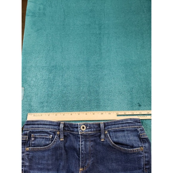 Adriano Goldschmied Jeans Sz 28 Women Blue Pants Stretch Aubrey Skinny Straight - Picture 10 of 14